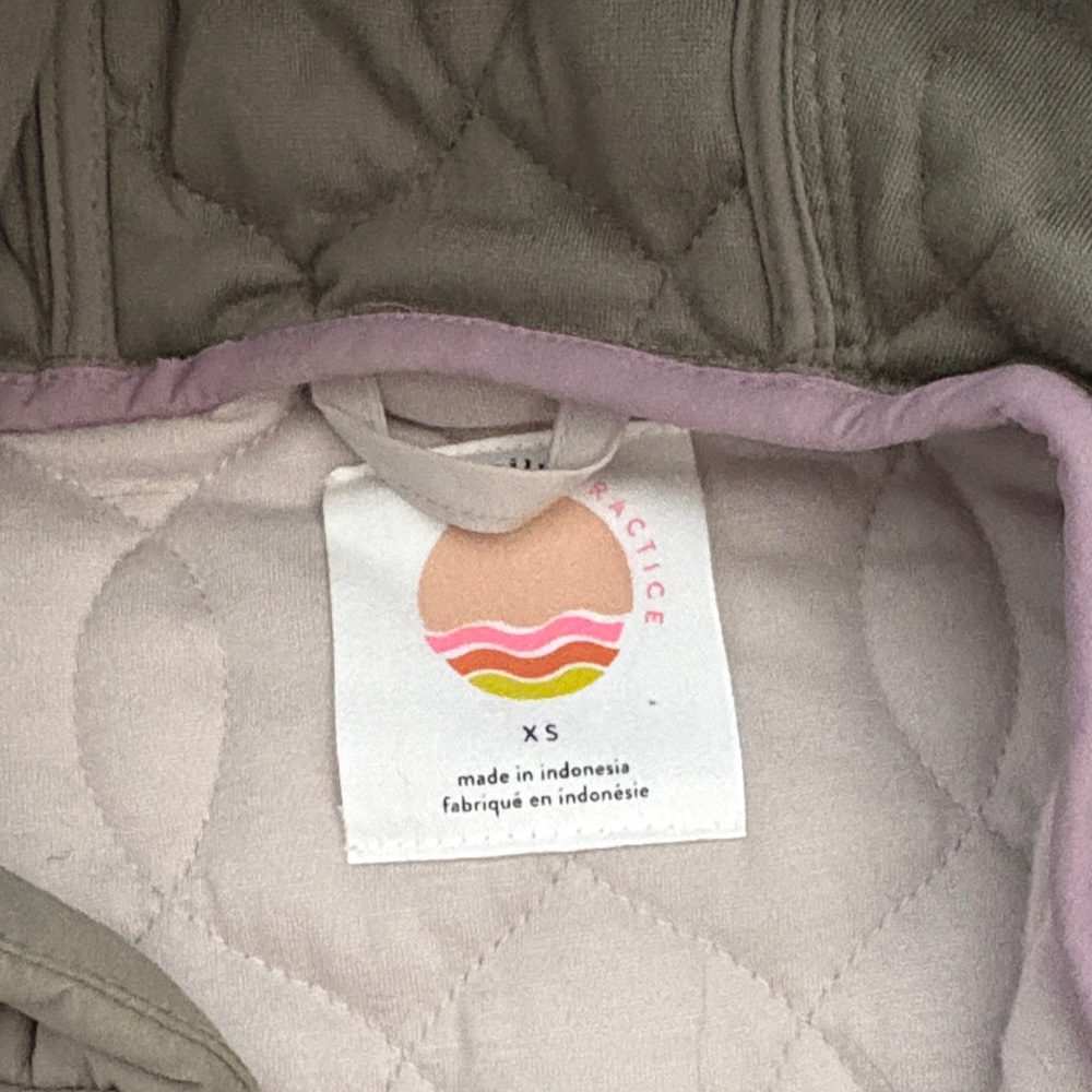 Anthropologie Daily Practice Quilted Hooded Jacket - Picture 2 of 4